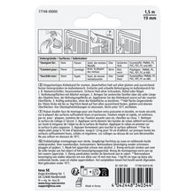 tesa Montageband für Mauerwerk und Stein, grau, bis 10 kg/m 1,5 m x 19 mm