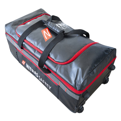 Καρότσι NITRAS, μαύρο πολυχλωρίδιο: 100% | Χαρτοκιβώτιο (1 συσκευασία)