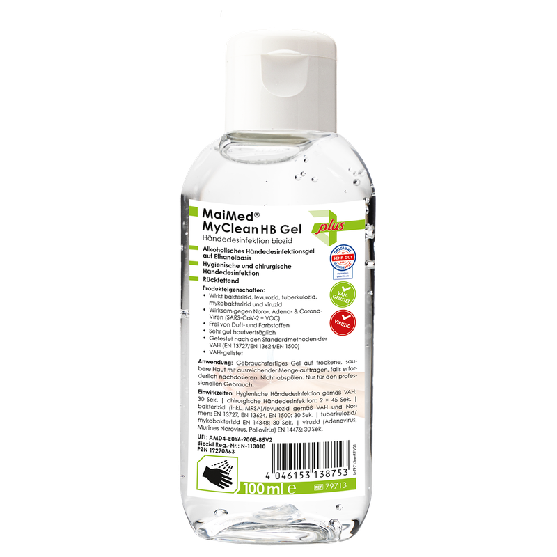 MaiMed MyClean HB Gel 100 ml/φιάλη | Μπουκάλι (500 ml)