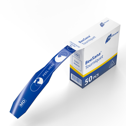 BeeSana® Tourniquet | Συσκευασία (50 τεμάχια)