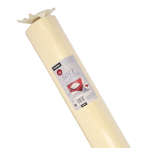 Το τραπεζομάντηλο Starpak, Soft Selection, είναι ένα τραπεζομάντηλο από βελόνα που μοιάζει με ύφασμα από τη Starpak, απεικονίζεται με ετικέτα με αρτοσκευάσματα σε δίσκο - ιδανικό για κομψό και πρακτικό ψήσιμο.