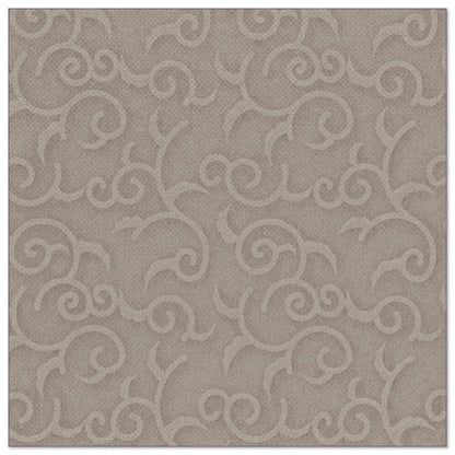 PAPSTAR 50 χαρτοπετσέτες "ROYAL Collection" της PAPSTAR GmbH, 1/4-πτυχή, 40 x 40 cm σε γκρι - κομψές, διακριτικά σχεδιασμένες χαρτοπετσέτες με ελαφριά υφή για ένα κομψό τραπέζι.