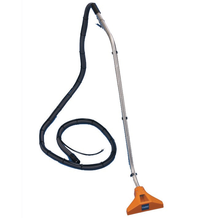 Το σετ αξεσουάρ aquamat 10.1 από την Diversey Deutschland GmbH & Co. OHG περιλαμβάνει έναν σωλήνα ψεκασμού μήκους 3,5 m, έναν τριμερές χρωμιωμένο σωλήνα και ένα σταθερό ακροφύσιο - ιδανικό για τον επαγγελματικό καθαρισμό χαλιών και ταπετσαριών. Η συσκευασία περιλαμβάνει ένα σετ για βέλτιστη απόδοση.