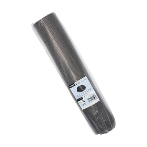 Μια συσκευασία με 100 στρογγυλά καπάκια Starpak «To Go» από PS με θόλο, τέλεια για ζεστά ποτά εν κινήσει, συσκευασμένα σε διαφανές πλαστικό με μια λευκή ετικέτα με λεπτομέρειες προϊόντος.