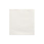 Μια μεμονωμένη PAPSTAR πετσέτα 1/4-πτυχή, 24x24 cm, λευκή από τη "DAILY Collection" (PAPSTAR GmbH) βρίσκεται επίπεδη σε λευκή επιφάνεια και παρατηρείται από πάνω.