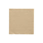 Μια μεμονωμένη χαρτοπετσέτα PAPSTAR (1/4-πτυχή, 24x24 cm, άμμος) από τη "DAILY Collection" της PAPSTAR GmbH, απεικονίζεται επίπεδη σε λευκό φόντο.