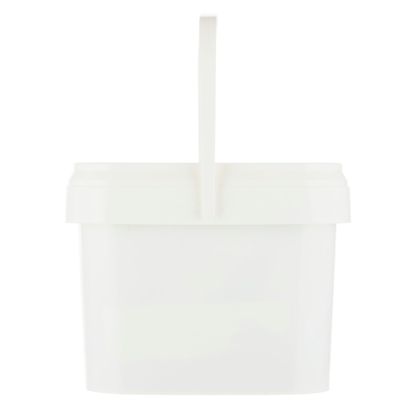 Die 3M™ Arbeitsschutz-Starter-Box für Profis 1000MCWE von 3M Deutschland GmbH ist ein weißer, rechteckiger Kunststoffbehälter mit Deckel und aufrechtem Griff, ideal zur Aufbewahrung von Atem-, Augen- und Gehörschutz. Enthält 1 Set/Packung.