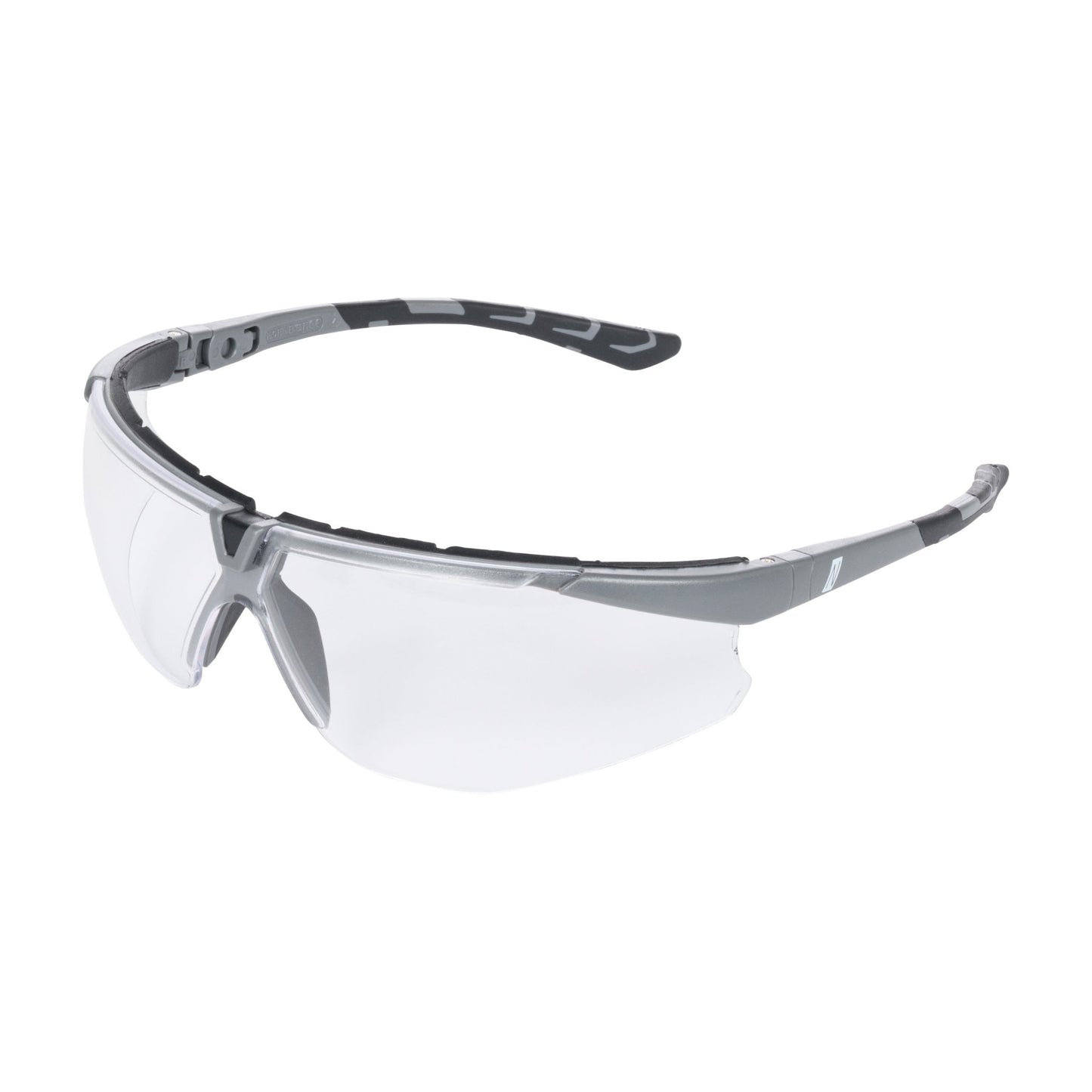 NITRAS VISION PROTECT PREMIUM, γυαλιά κροταφιού, διαφανή / γκρι, ISO 16321-1 πλαστικό | Συσκευασία (12 τεμάχια)