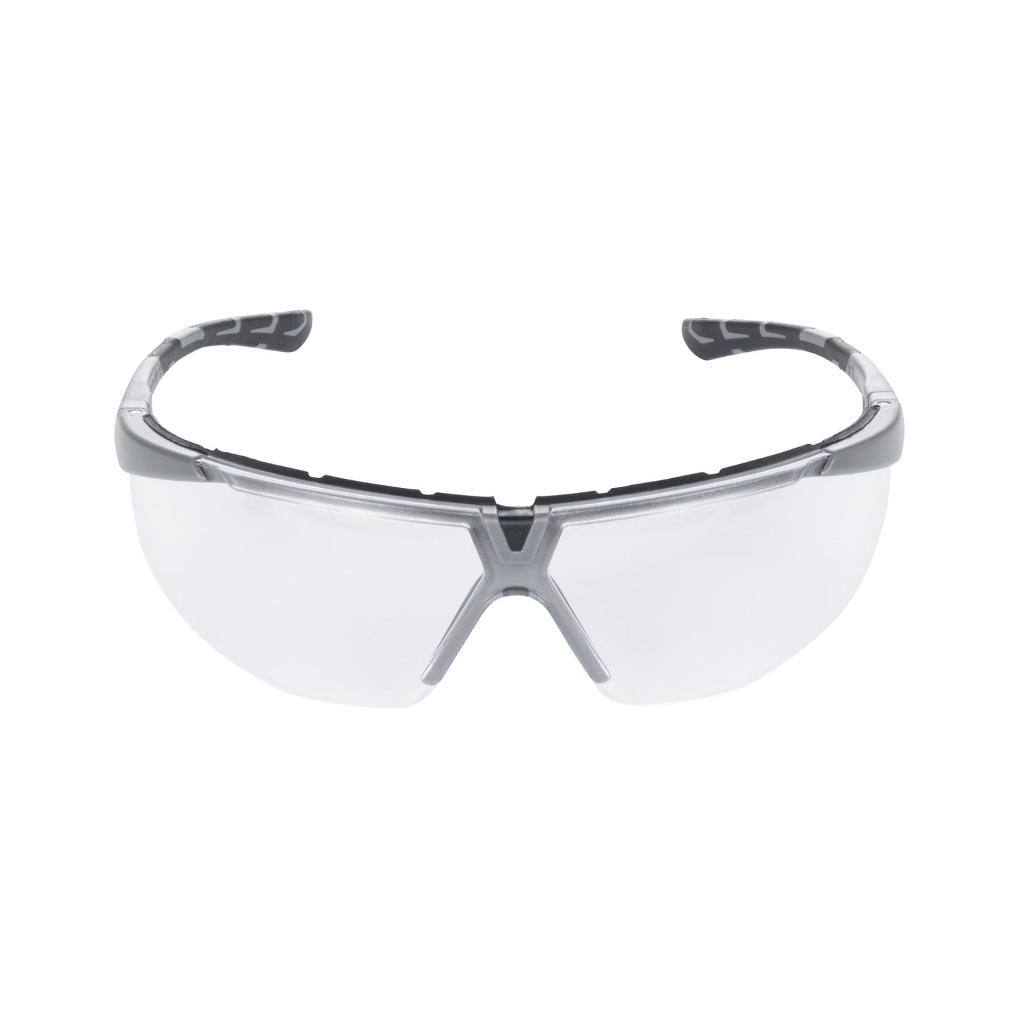 NITRAS VISION PROTECT PREMIUM, γυαλιά κροταφιού, διαφανή / γκρι, ISO 16321-1 πλαστικό | Συσκευασία (12 τεμάχια)