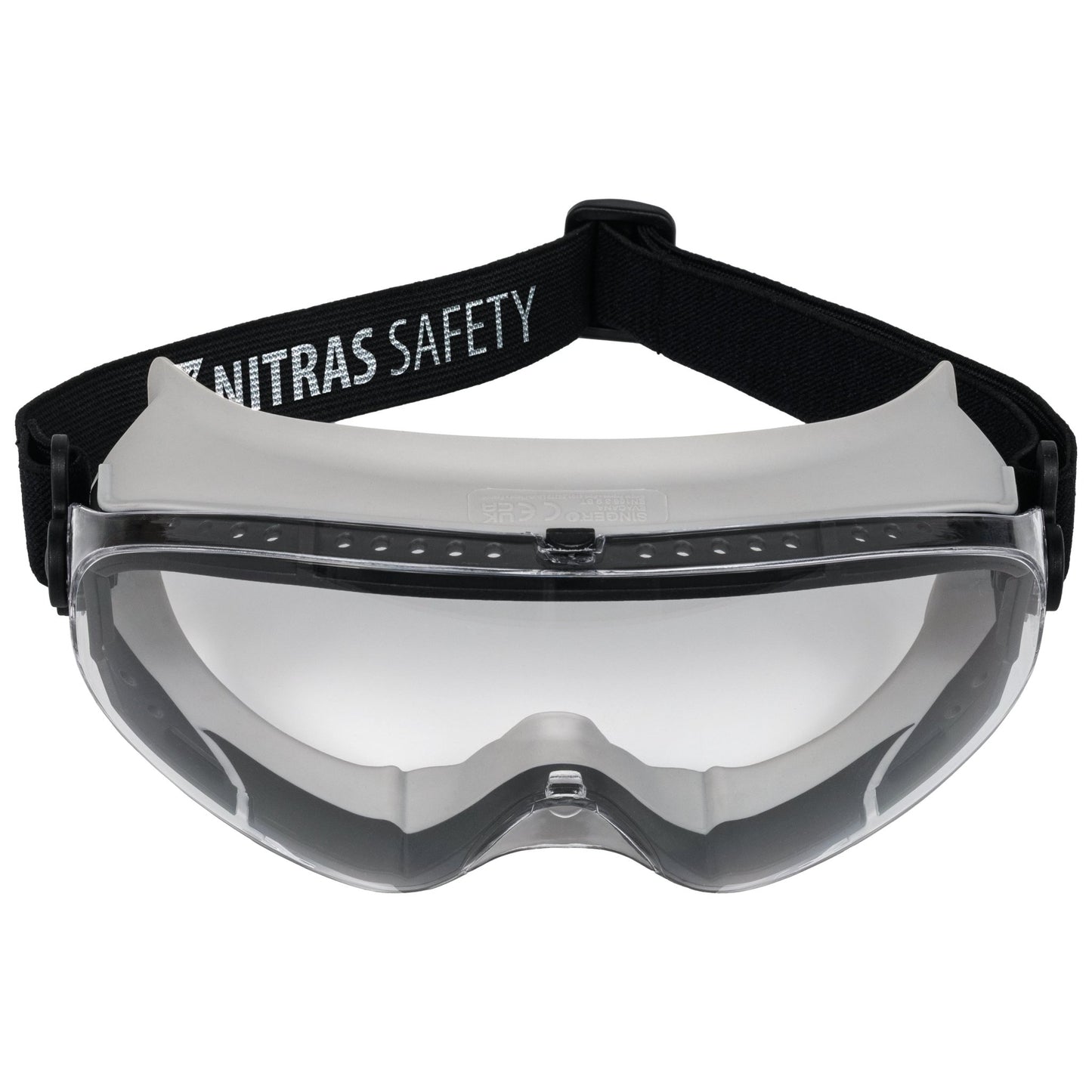 NITRAS VISION PROTECT, γυαλιά πλήρους όρασης, EN 166 PVC | Συσκευασία (12 τεμάχια)