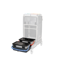 Numatic SRK 25 - 2 x Mopmatic σφουγγαρίστρα κουτί MK1 και μπολ για MK1 μαύρο συμπ. βίδα στερέωσης | Συσκευασία (1 τεμάχιο)