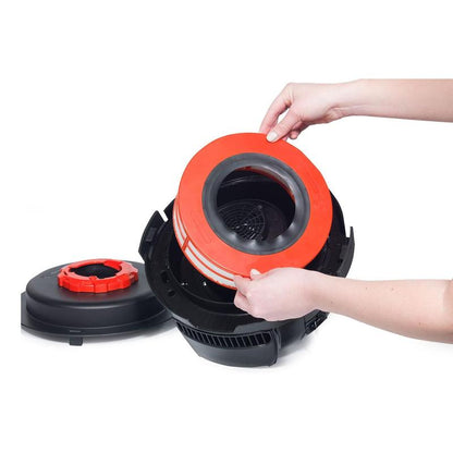 Αριθμητική ηλεκτρική σκούπα "Numatic 170 Hepa"PPR.170H-11 Hepa, reflo/μαύρο, σετ αξεσουάρ AS0, 32 | Συσκευασία (1 τεμάχιο)