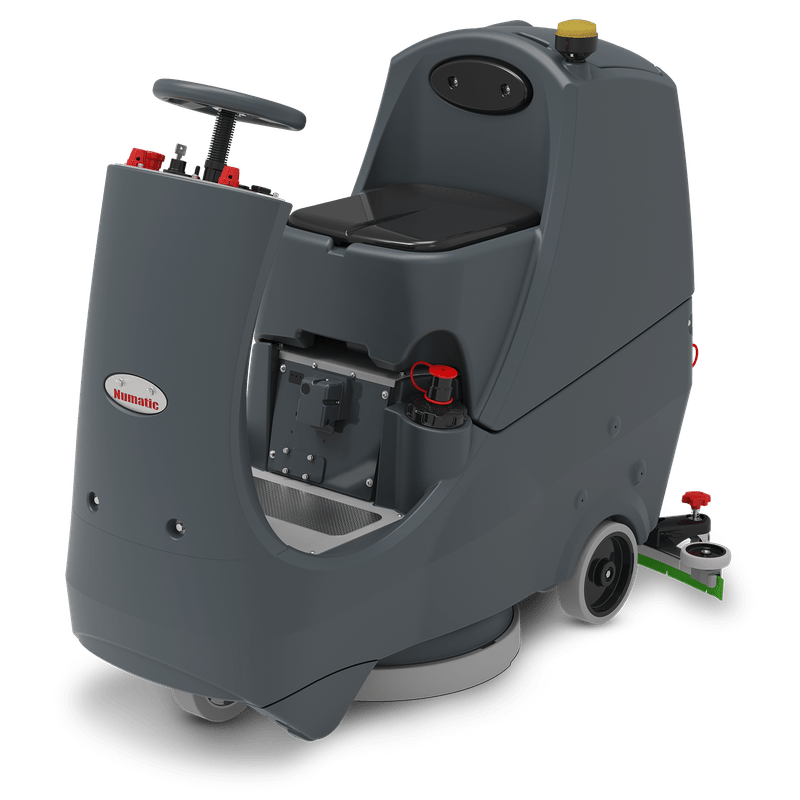 Numatic ride-on scrubber dryer CRL8055/100T με ενσωματωμένο φορτιστή και TenTec | Συσκευασία (1 τεμάχιο)