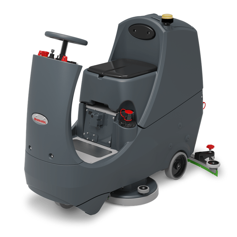Numatic tride-on scrubber dryer CRL8072/50T incl. φορτιστής και 2 βούρτσες TenTec (UN3171) | Συσκευασία (1 τεμάχιο)