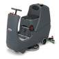 Numatic tride-on scrubber dryer CRL8072T incl. ενσωματωμένος φορτιστής και βούρτσες TenTec | Συσκευασία (1 τεμάχιο)