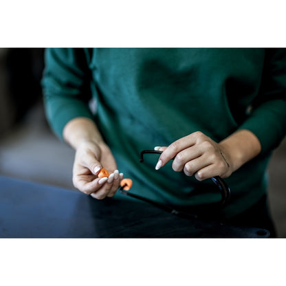 Ωτοασπίδες NITRAS, πορτοκαλί, EN 352, polybag 5 ζευγών | Συσκευασία (1 τεμάχιο)