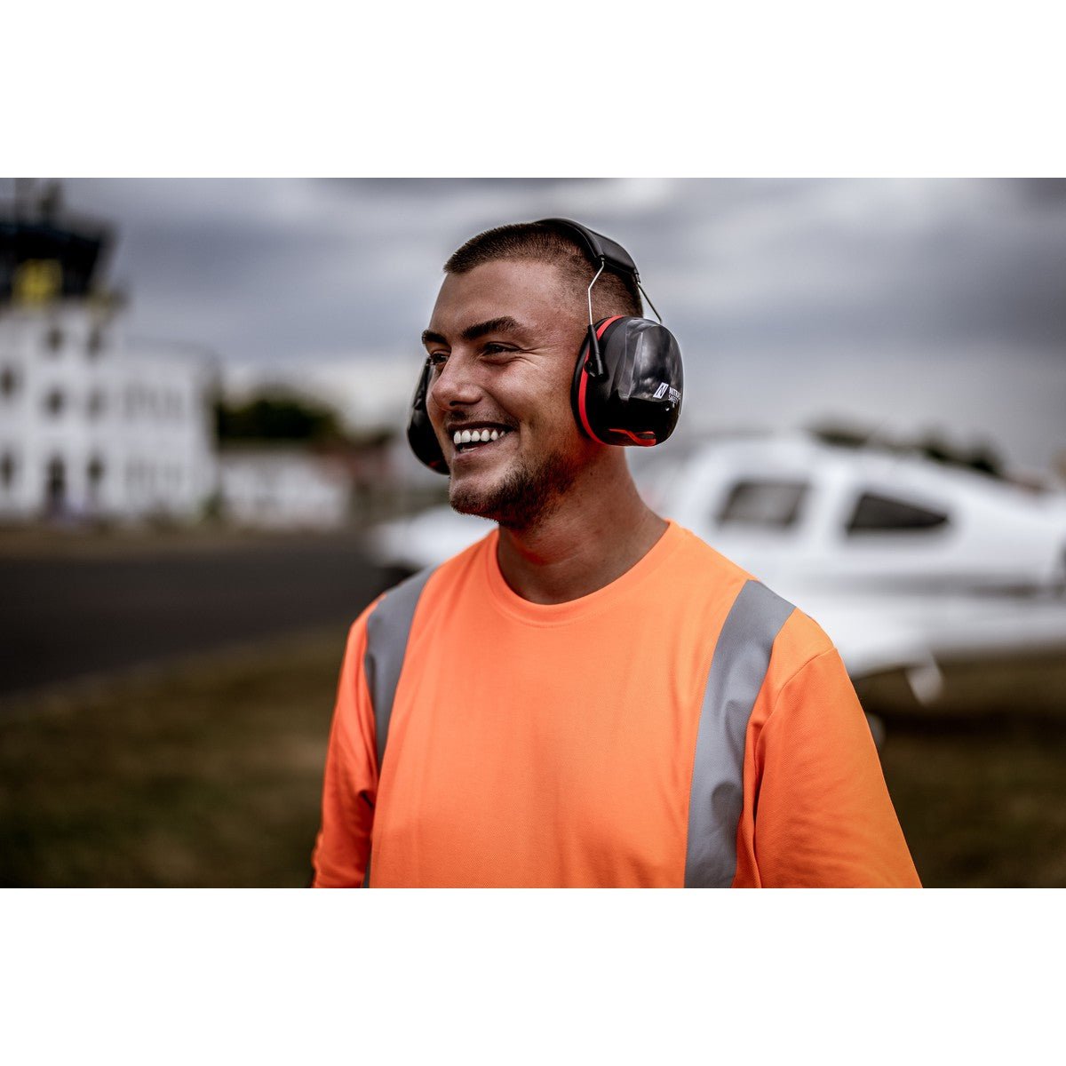 NITRAS MUTE DEFENDER PRO, ωτοασπίδες, μαύρο / κόκκινο, EN 352-1 πλαστικό | Συσκευασία (1 τεμάχιο)