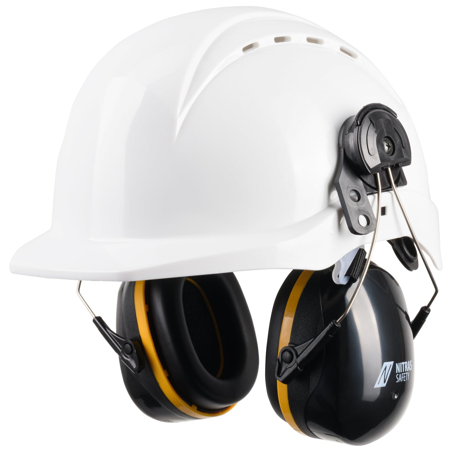 NITRAS MUTE DEFENDER PRO, ωτοασπίδες, μαύρο / κίτρινο, EN 352-3 πλαστικό | Συσκευασία (1 τεμάχιο)