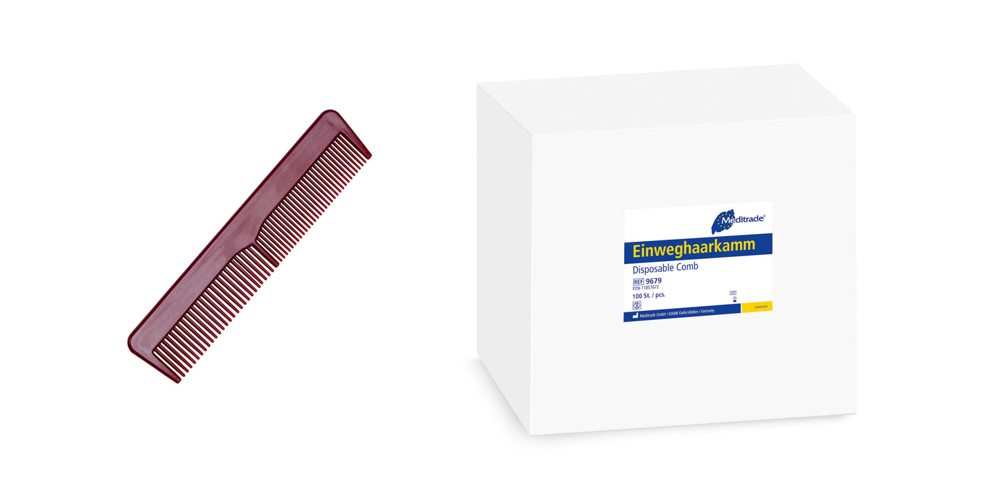 Μιας χρήσης χτένα μαλλιών | Συσκευασία (100 τεμάχια)