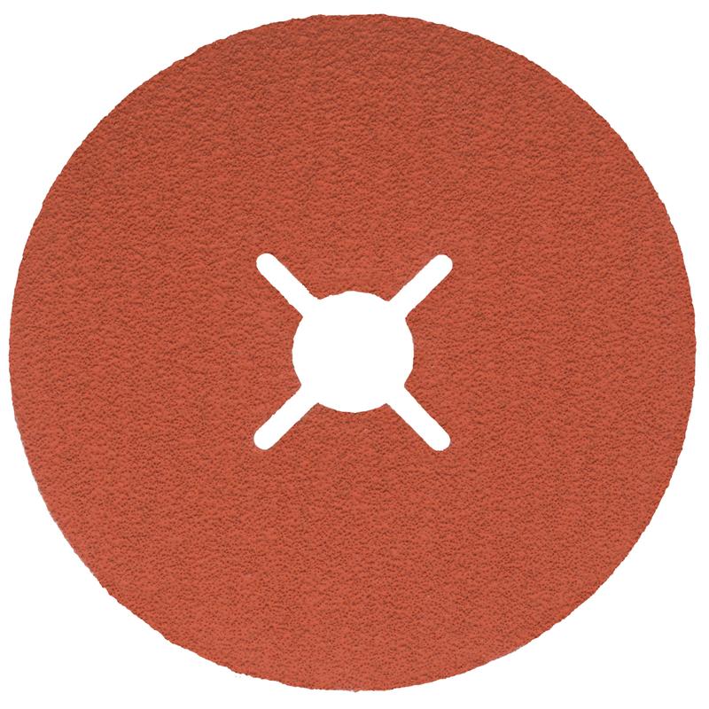 3M™ Cubitron™ II Fiber Disc 987C, 115 mm x 22 mm, 80+, με σχισμή | Συσκευασία (25 τεμάχια)