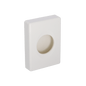 Το DEISS 99301 Dispenser Hygiene Box (100x139,5x27,5 mm, λευκό) από την EMIL DEISS KG είναι μια λευκή, ορθογώνια επιτοίχια πλάκα με κεντρικό άνοιγμα για την καθοδήγηση καλωδίων ή την υγιεινή αποθήκευση σε ιατρικές εγκαταστάσεις. Συσκευασία: 25 τεμάχια.