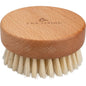 Η ENA Living Handmassage-Βούρτσα από την Abena Re-Seller GmbH είναι μια στρογγυλή βούρτσα μασάζ από ξύλο με φυσικές τρίχες και την επιγραφή "ENA LIVING" στην επάνω πλευρά. Πωλείται σε κουτί με 24 συσκευασίες, είναι ιδανική για χαλάρωση και εμφανίζεται σε λευκό φόντο.