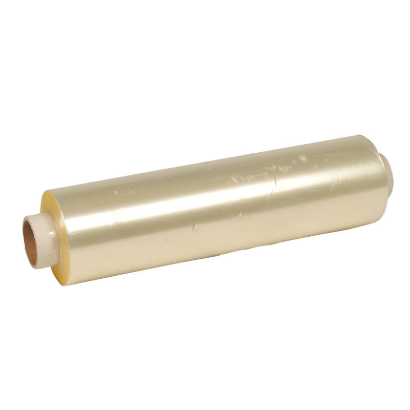 Abena Re-Seller GmbH Φιλμ Διατήρησης, PE, χωρίς διάτρηση, 12 my: Διαφανές φιλμ διατήρησης με χάρτινο πυρήνα για το κλείσιμο δοχείων τροφίμων ή για την κάλυψη αντικειμένων διατήρησης· ιδανικό ως συσκευασία τροφίμων.