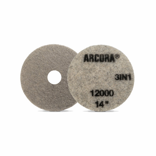 ARCORA SUNSHINE ProPAD 3IN1 Σφουγγάρι καθαρισμού και γυαλίσματος, γκρι