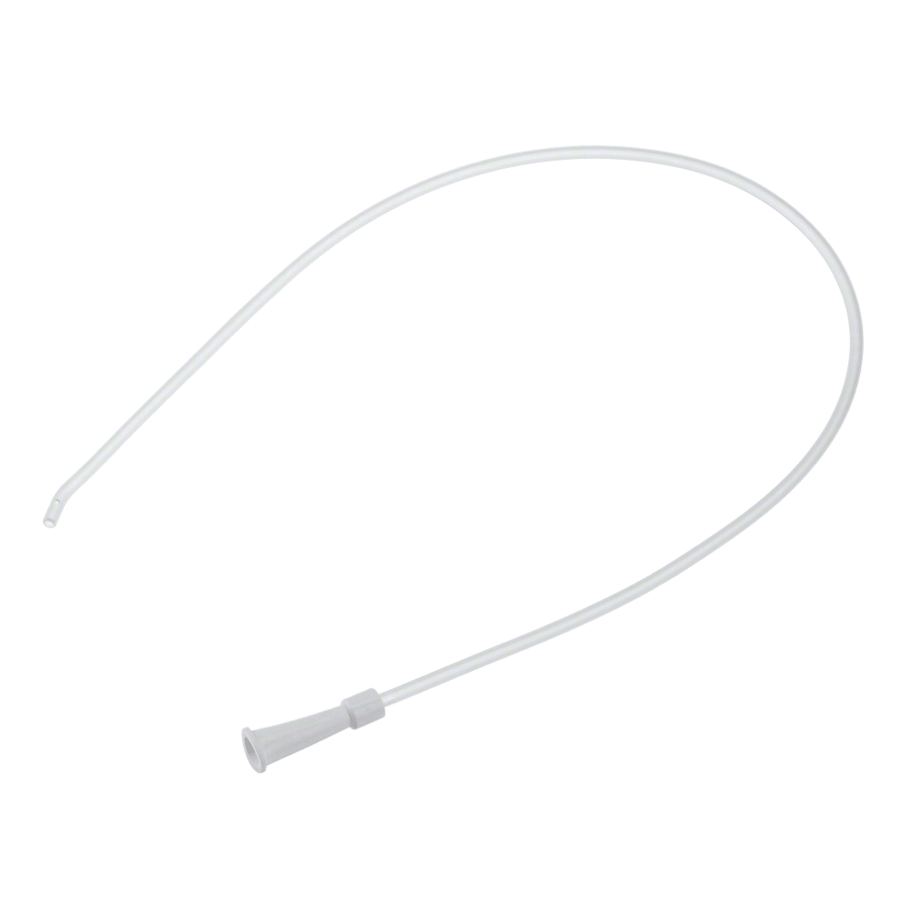 Ο καθετήρας αναρρόφησης τύπου «Ideal» της B. Braun Deutschland GmbH & Co. KG είναι ένας λευκός καθετήρας με ευέλικτο, κυρτό σχεδιασμό, με κωνική άκρη για εισαγωγή και χοανόσχημο άνοιγμα, κατάλληλος για χρήση σε διάφορες ιατρικές εγκαταστάσεις.
