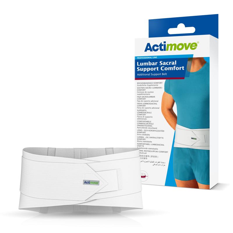 Actimove Lumbar Sacral Support Comfort, Ορθωτικό, λευκό