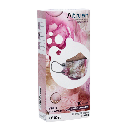 Altruan Designer Face Mask Φιλτράρισμα σωματιδίων (πρότυπο FFP2) Πακέτο (10 μάσκες)