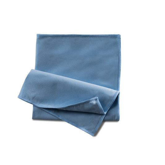 Mopptex Mikrofasertuch SEIDENVELOURS, 40x40 cm blau
