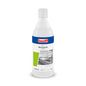 Σε ένα μπουκάλι 600 ml Buzil Buz® Metasoft G 507, το λογότυπο της BUZIL-WERK Wagner GmbH & Co. KG, το όνομα του προϊόντος και μια εικόνα κουζίνας είναι εμφανώς ορατά. Η ετικέτα τονίζει την τιμή του pH, τον όγκο και την αποτελεσματικότητα της δύναμης διάλυσης του ασβέστη, όλα συσκευασμένα σε ένα πράσινο στοιχείο σχεδίασης.