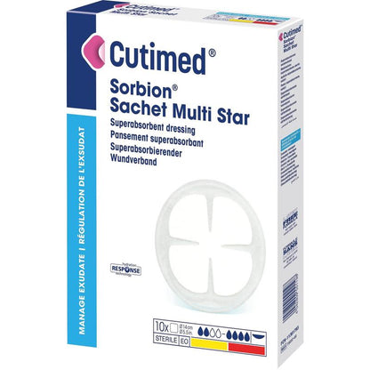 Cutimed Sorbion Sachet Multi Star, επίθεμα τραύματος