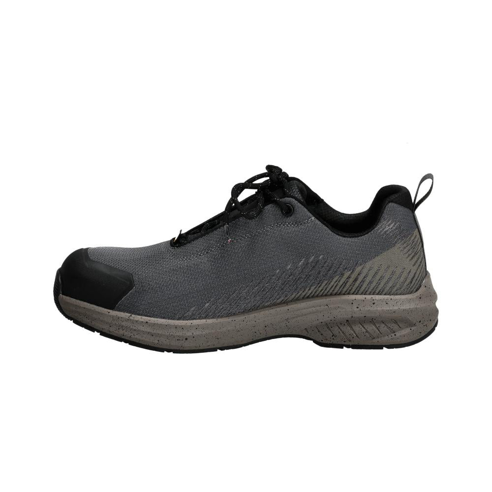 Παπούτσια ασφαλείας S1PS, κορδόνια παπούτσια ασφαλείας S1PS, γκρι ανθρακί/μπεζ σκούρα άμμος