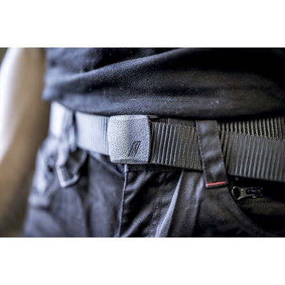 Ζώνη NITRAS με πλαστική πόρπη, μαύρο Πολυεστέρας: 100% | Συσκευασία (1 τεμάχιο)