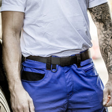 Ζώνη NITRAS με πλαστική πόρπη, μαύρο Πολυεστέρας: 100% | Συσκευασία (1 τεμάχιο)