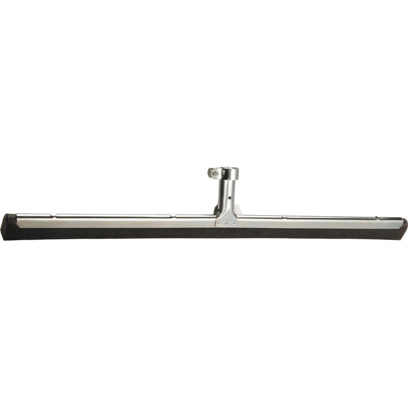 Ο WASSERSCHIEBER, ZELLSCHAUM, METALL, 550X20X25MM από Haug Bürsten KG είναι ένας μεταλλικός σφουγγαρίστρας δαπέδου με ευθεία μαύρη λεπίδα από καουτσούκ και κεντρική στήριξη - ιδανικό εργαλείο καθαρισμού για τον καθαρισμό επιφανειών.