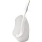 Η WC-GARNITUR MODERN, MIT RUNDBÜRSTE #6420 της Haug Bürsten KG είναι ένα λευκό σετ από πλαστικό σε μοντέρνο σχεδιασμό με αντίστοιχη βάση και όρθια στρογγυλή βούρτσα - ένα απλό, πρακτικό αξεσουάρ για το μπάνιο σας.