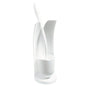 Η Haug Bürsten KG WC-SCHILDGARNITUR, M.BÜRSTE 635 ø 115X430MM είναι ένα λευκό πλαστικό σετ βούρτσας τουαλέτας με μοντέρνο, μινιμαλιστικό σχεδιασμό - ιδανικό για κάθε σύγχρονο μπάνιο.