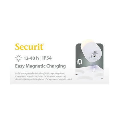Papstar Securit® 4 φωτάκια τσαγιού LED συσκευασία αναπλήρωσης Ø 4 cm x 5 cm Χρόνος φωτισμού "Amsterdam" 12-40 ώρες