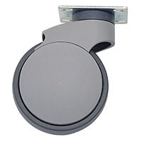 Η ρόδα κατεύθυνσης Novocal Leichtlauflenkrolle Kunststoff Ø 125 mm είναι μια γκρι ρόδα κατεύθυνσης με επίπεδη πλάκα, ιδανική για εύκολη τοποθέτηση σε καροτσάκια φροντίδας ή έπιπλα για ομαλή κινητικότητα. Η συσκευασία περιέχει 1 τεμάχιο.