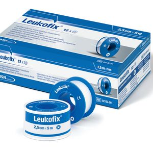 Leukofix, αυτοκόλλητο σε ρολό, με πλαστικό πυρήνα