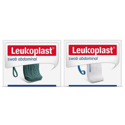 Leukoplast, αποστειρωμένες γάζες για την κοιλιακή χώρα, τσιπ ακτινογραφίας