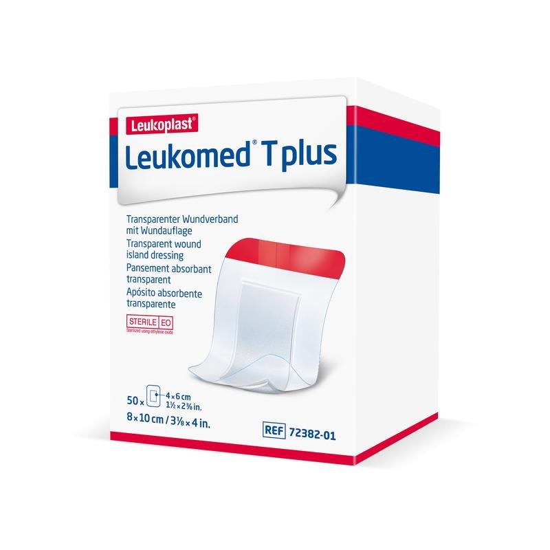 Leukomed T plus, αποστειρωμένος διαφανής επίδεσμος με επίθεμα πληγής