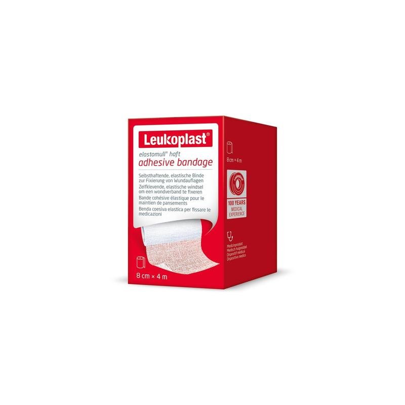 Leukoplast elastomull haft, αυτοκόλλητος επίδεσμος, λευκός
