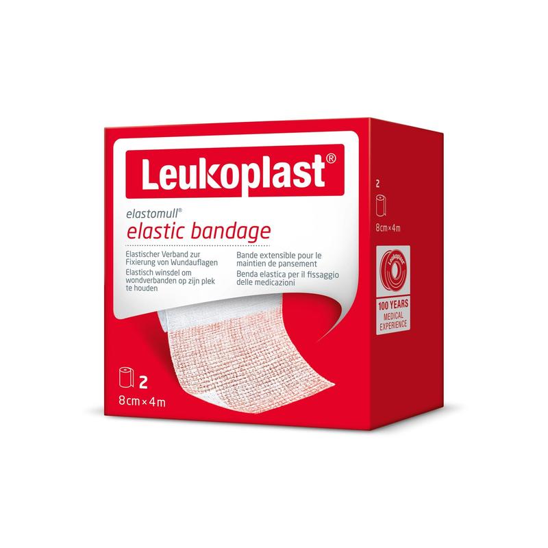 Leukoplast elastomull, ελαστικός επίδεσμος στερέωσης, λευκός