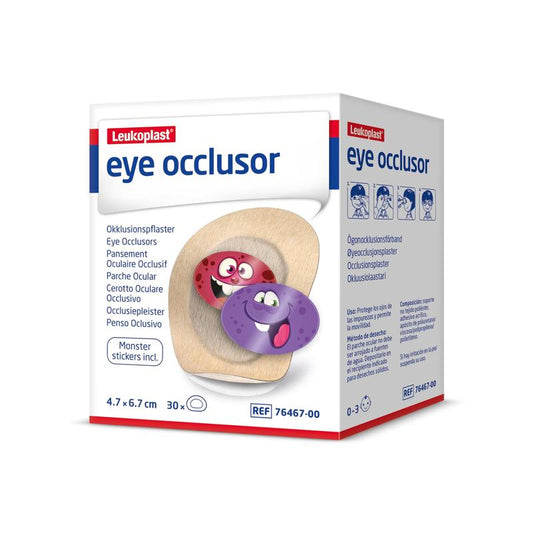 Leukoplast eye occlusor, Augenokkluder, hautfarben