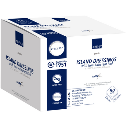 Ένας διαφανής ρολός 10 σακουλών απορριμμάτων Abena Re-Seller GmbH 120 L με κορδόνι (700x1010mm, 55 my), με πληροφορίες προϊόντος και πωλητή στη συσκευασία, παρόμοιο με ιατρικά κιτ επίδεσμων.