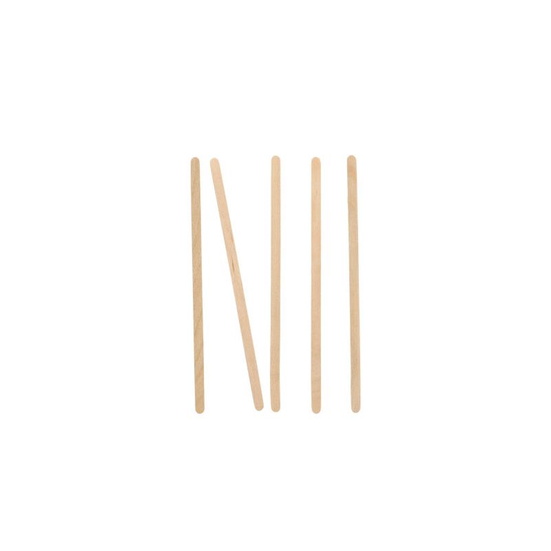 Σε λευκό φόντο απεικονίζονται πέντε PAPSTAR αναδευτήρες "pure" της PAPSTAR GmbH, με τέσσερις αναδευτήρες να είναι κάθετα ευθυγραμμισμένοι και ένας να διατρέχει διαγώνια το κέντρο.